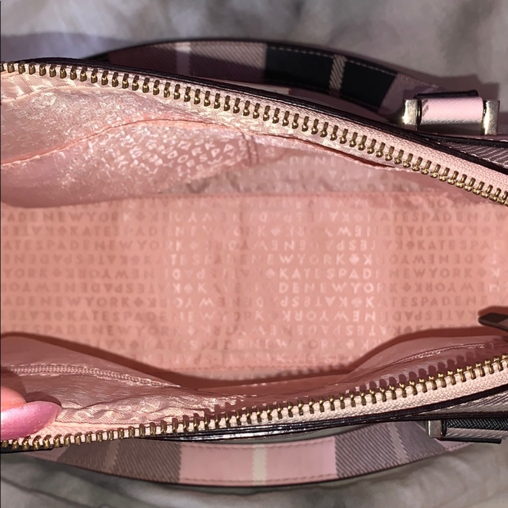Kate Spade Small Printed Crossbody (pink) - Picture 2 of 4